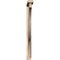 Ekena Millwork Funston Block Smooth Bracket w/ Offset Brace, Douglas Fir, 3 1/2"W x 40"D x 40"H BKT0402X40X40FST05SDF - alternate 3